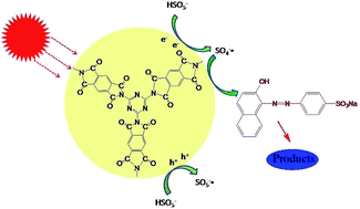 Graphical abstract: Polyimides as metal-free catalysts for organic dye degradation in the presence peroxymonosulfate under visible light irradiation