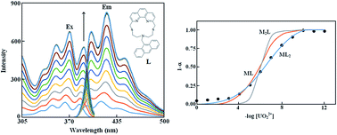 Graphical abstract: Highly selective and sensitive fluorescence optode membrane for uranyl ion based on 5-(9-anthracenylmethyl)-5-aza-2,8-dithia[9],(2,9)-1,10-phenanthrolinophane