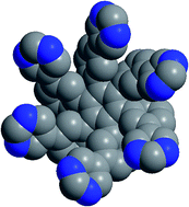 Graphical abstract: Synthesis and characterization of pyrimidine-containing hexaarylbenzene derivatives