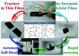 Graphical abstract: Bio-complementary supramolecular polymers with effective self-healing functionality