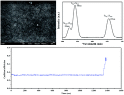 Graphical abstract: Synthesis of a NaYF4:Yb,Er upconversion film on a silicon substrate and its tribological behavior