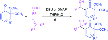 Graphical abstract: Expedient Baylis–Hillman reaction protocol to functionalize cyclohexa-2,4-dienones