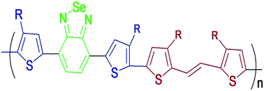 Graphical abstract: Synthesis of donor–acceptor copolymer using benzoselenadiazole as acceptor for OTFT