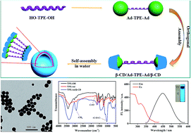 Graphical abstract: Supermolecular self assembly of AIE-active nanoprobes: fabrication and bioimaging applications