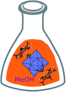 Graphical abstract: Unique solubility of polyoxoniobate salts in methanol: coordination to cations and POM methylation