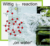 Graphical abstract: Gas hydrates model for the mechanistic investigation of the Wittig reaction “on water”