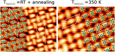 Graphical abstract: Understanding the self-assembly of TCNQ on Cu(111): a combined study based on scanning tunnelling microscopy experiments and density functional theory simulations