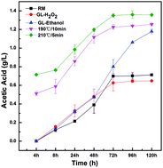 Graphical abstract: Comparative study of simultaneous saccharification and fermentation byproducts from sugarcane bagasse using steam explosion, alkaline hydrogen peroxide and organosolv pretreatments