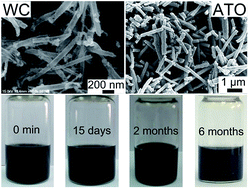 Graphical abstract: A novel route towards well-dispersed short nanofibers and nanoparticles via electrospinning