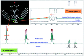 Graphical abstract: Bodipy recognizes polyaromatic hydrocarbons via C–H⋯F type weak H-bonding