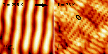 Graphical abstract: Light mediated emergence of surface patterns in azopolymers at low temperatures