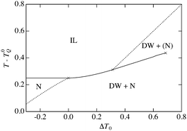 Graphical abstract: A possible critical point for nematic order on the basis of Landau free energy having dual instabilities for nano-segregated smectic liquid crystals