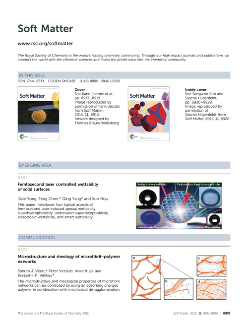 Contents list