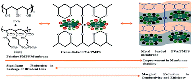 Graphical abstract: Controlled metal loading on poly(2-acrylamido-2-methyl-propane-sulfonic acid) membranes by an ion-exchange process to improve electrodialytic separation performance for mono-/bi-valent ions