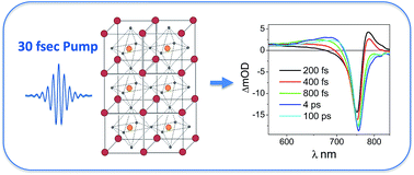 Graphical abstract: New insights into exciton binding and relaxation from high time resolution ultrafast spectroscopy of CH3NH3PbI3 and CH3NH3PbBr3 films