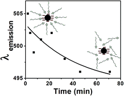 Graphical abstract: Polarization induced dynamic photoluminescence in carbon quantum dot-based ionic fluid