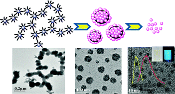 Graphical abstract: The self-assembly synthesis of tungsten oxide quantum dots with enhanced optical properties