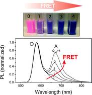 Graphical abstract: 3D photonic crystals from highly monodisperse FRET-based red luminescent PMMA spheres