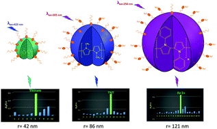 Graphical abstract: Soluble fluorescent polymeric nanoparticles based on pyrrole derivatives: synthesis, characterization and their structure dependent sensing properties