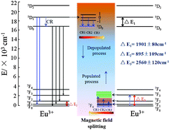 Graphical abstract: Simultaneous luminescence modulation and magnetic field detection via magneto-optical response of Eu3+-doped NaGdF4 nanocrystals
