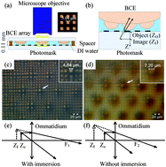 Graphical abstract: Subtle control on hierarchic reflow for the simple and massive fabrication of biomimetic compound eye arrays in polymers for imaging at a large field of view