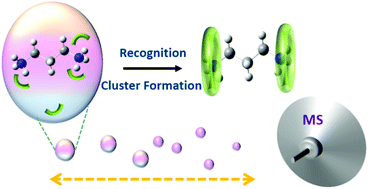 Graphical abstract: Isomer differentiation through supramolecular self-assembly in microdroplets of milliseconds life-time