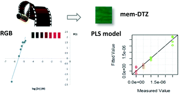 Graphical abstract: Smart sensory materials for divalent cations: a dithizone immobilized membrane for optical analysis