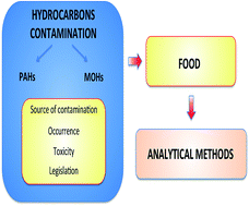 Graphical abstract: Determination of hydrocarbon contamination in foods. A review