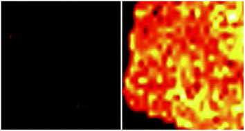 Graphical abstract: Matrix-enhanced nanostructure initiator mass spectrometry (ME-NIMS) for small molecule detection and imaging