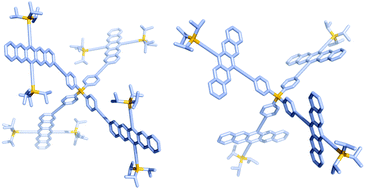 Graphical abstract: Pentacene based Onsager crosses