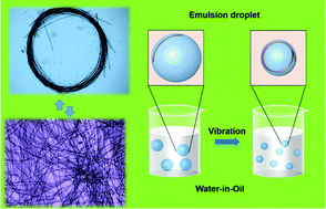 Graphical abstract: Coiling ultrathin tellurium nanowires into nanorings by Pickering emulsion