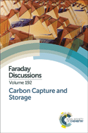 Graphical abstract: Highlights from Carbon Capture and Storage: Faraday Discussion, Sheffield, UK, July 2016