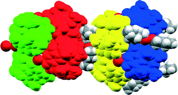 Graphical abstract: Solid-state isolation of a unique, small-molecule, supra-heterodimer of large hexameric assemblies of C-methylcalix[4]resorcinarene