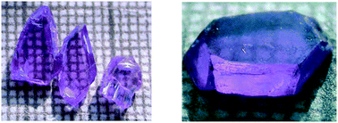 Graphical abstract: Flux growth of NdAl3(BO3)4 single crystals from a K2Mo3O10 based system