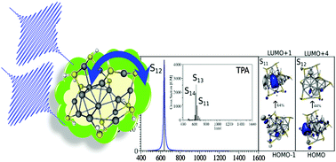 Graphical abstract: Two-photon absorption of ligand-protected Ag15 nanoclusters. Towards a new class of nonlinear optics nanomaterials