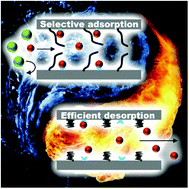 Graphical abstract: Selective adsorption and efficient regeneration via smart adsorbents possessing thermo-controlled molecular switches