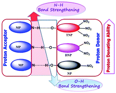 Graphical abstract: Manipulating the proton transfer process in molecular complexes: synthesis and spectroscopic studies