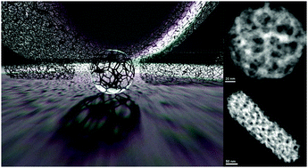 Graphical abstract: Hard magnetism in structurally engineered silica nanocomposite