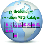 Graphical abstract: The recent development of efficient Earth-abundant transition-metal nanocatalysts
