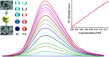 Graphical abstract: Microwave-assisted ionothermal synthesis of a water-stable Eu-coordination polymer: a Ba2+ ion detector and fluorescence thermometer