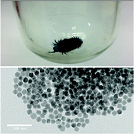 Graphical abstract: A simple procedure for the production of large ferromagnetic cobalt nanoparticles