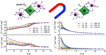 Graphical abstract: Dy(iii)-Carboxylate chain containing quasi-D5h sites exhibits enhanced energy barrier for magnetization reversal