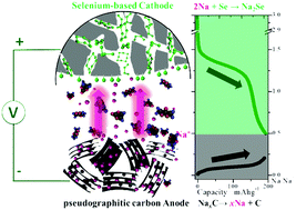 Graphical abstract: Exceptional energy and new insight with a sodium–selenium battery based on a carbon nanosheet cathode and a pseudographite anode