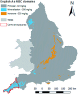 Graphical abstract: Arsenic in residential soil and household dust in Cornwall, south west England: potential human exposure and the influence of historical mining