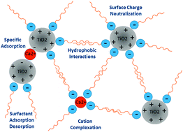 Graphical abstract: Effect of surfactants, pH and water hardness on the surface properties and agglomeration behavior of engineered TiO2 nanoparticles