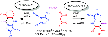 Graphical abstract: Catalyst-free Biginelli-type synthesis of new functionalized 4,7-dihydropyrazolo[1,5-a]pyrimidines