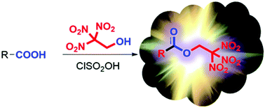 Graphical abstract: Studies on the synthesis and properties of polynitro compounds based on esteryl backbones