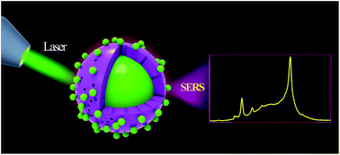 Graphical abstract: Hydrothermal synthesis of Ag@MSiO2@Ag three core–shell nanoparticles and their sensitive and stable SERS properties