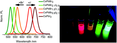 Graphical abstract: Polarized emission from CsPbX3 perovskite quantum dots