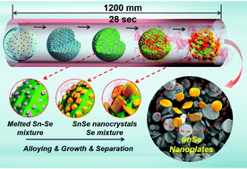 Graphical abstract: Superior Na-ion storage properties of high aspect ratio SnSe nanoplates prepared by a spray pyrolysis process